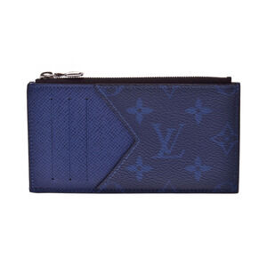 Louis Vuitton Taigarama Wallet card holder Cobalt Blue